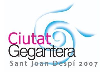 logotip de la Ciutat Gegantera 2007